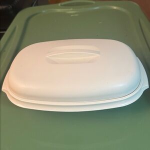 VINTAGE TUPPERWARE 4-PIECE MICROWAVE STEAMER